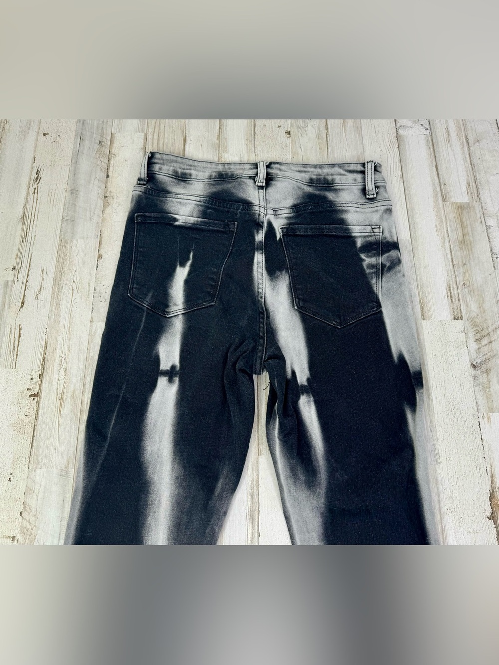 Vervet Black/white Skinny Jeans 29 (28x27) High Rise - Picture 11 of 12